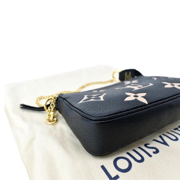 Louis Vuitton Pochette Accessoires Bicolor Monogram Empreinte Giant Mini - Picture 14 of 14